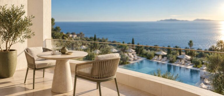 Terrasse ou balcon en résidence : ce que le descriptif engage